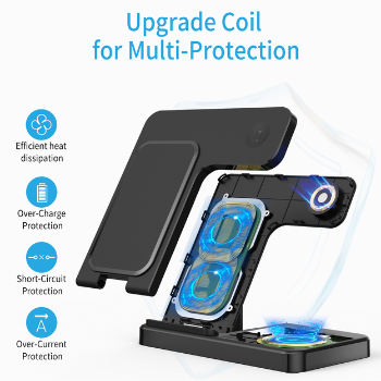 3 in 1 Foldable Wireless Charger