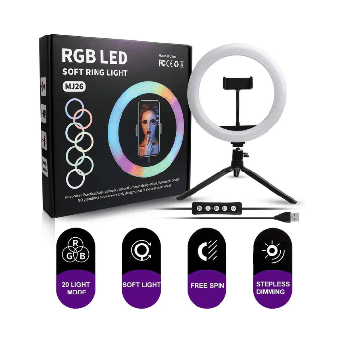 RGB LED Ring Light MJ33