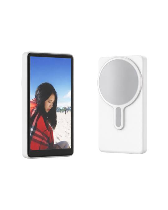 Selfie Projector - Smartphone Rear Magnetic Display Video Live Streaming Screen Sharing Device