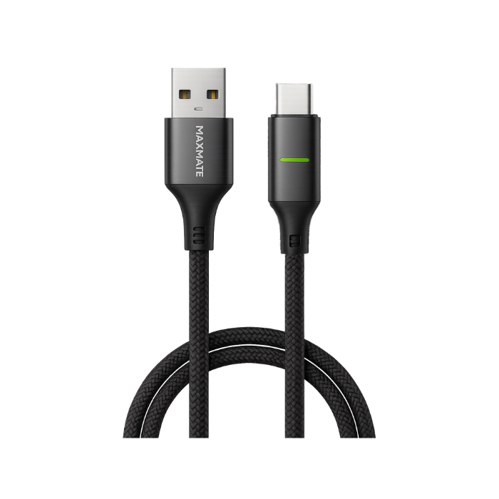 Maxmate USB to Type-C Cable Fabric Coated
