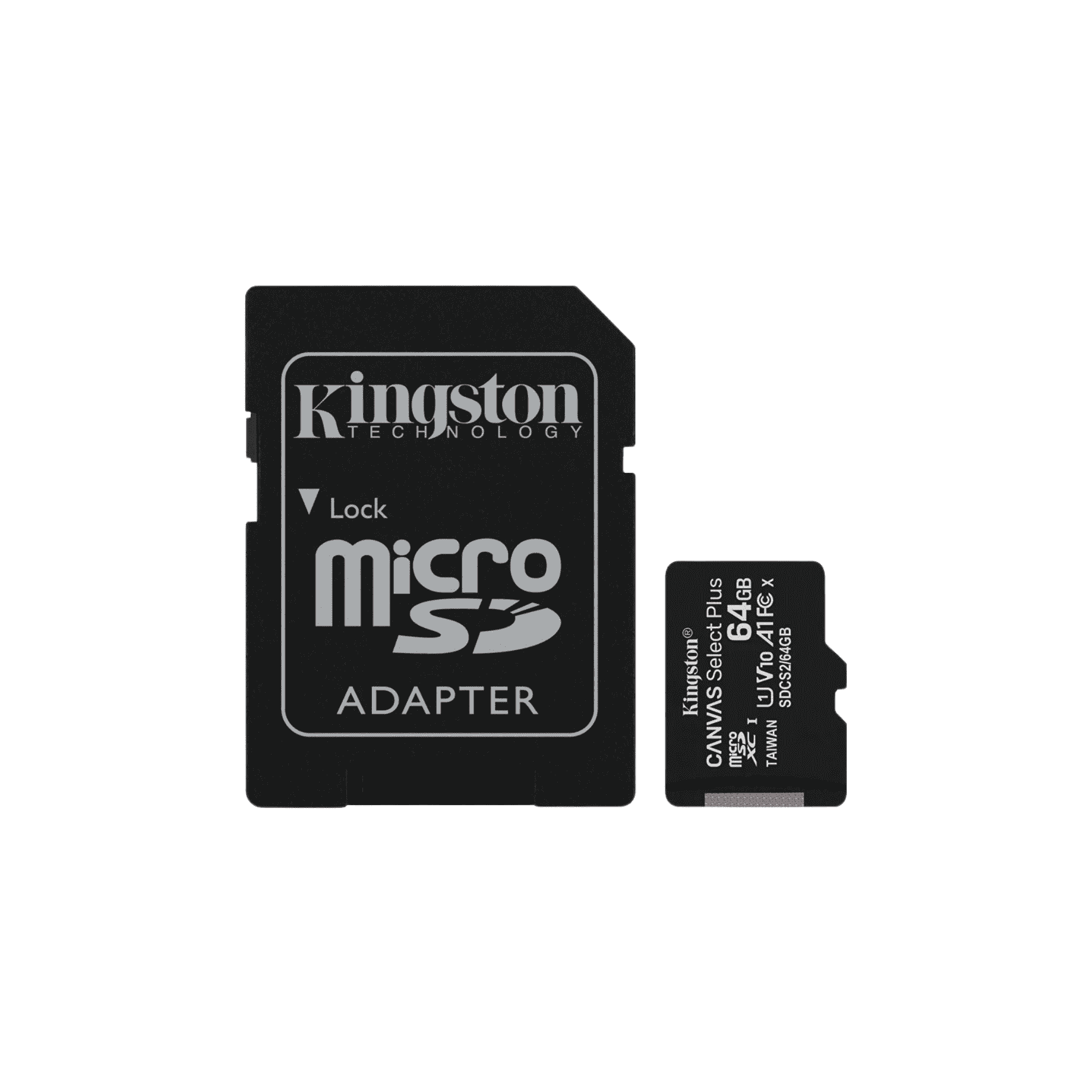 Kingston Canvas Select Plus microSD Card (SDXC) with SD Adapter - Expertel Group