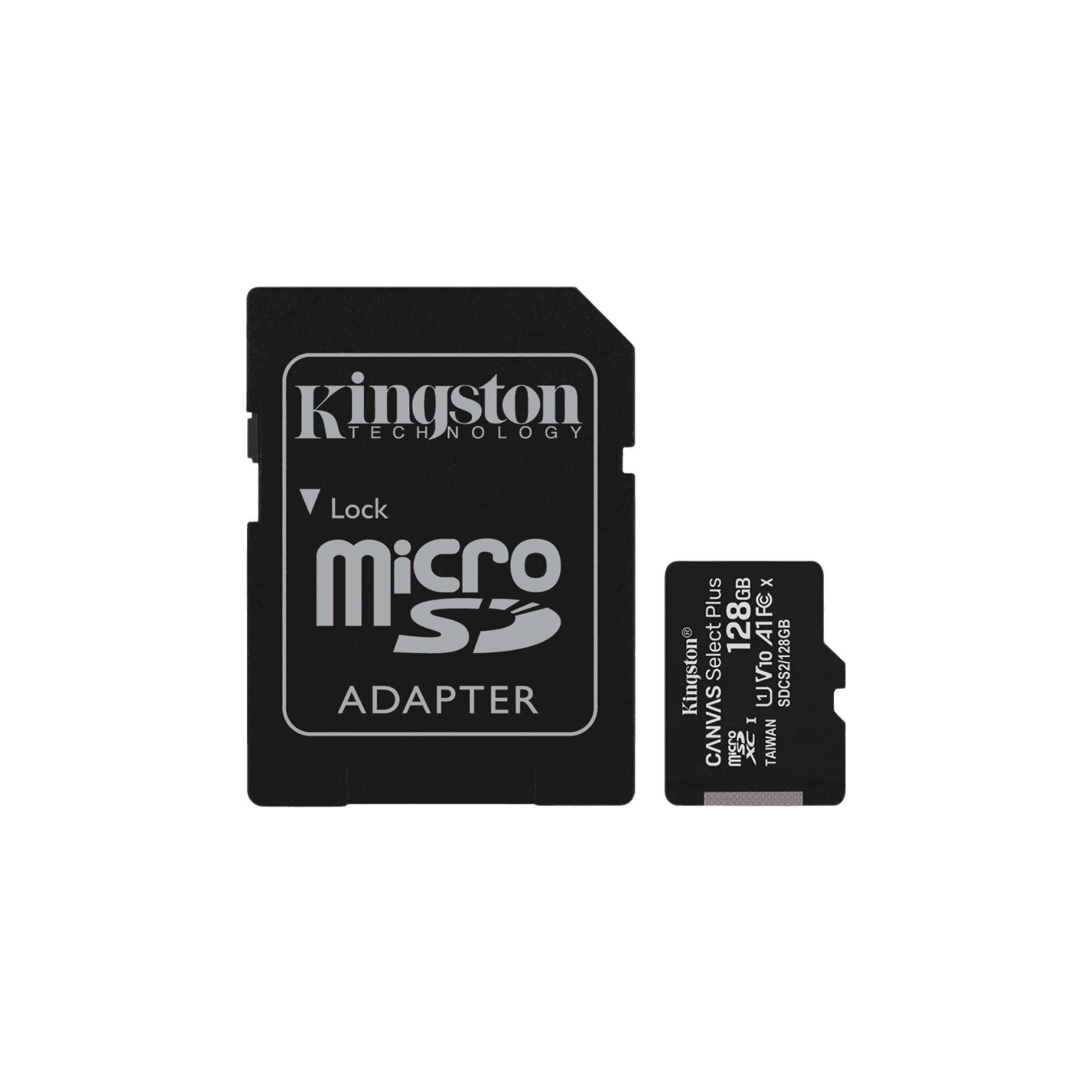 Kingston Canvas Select Plus microSD Card (SDXC) with SD Adapter - Expertel Group