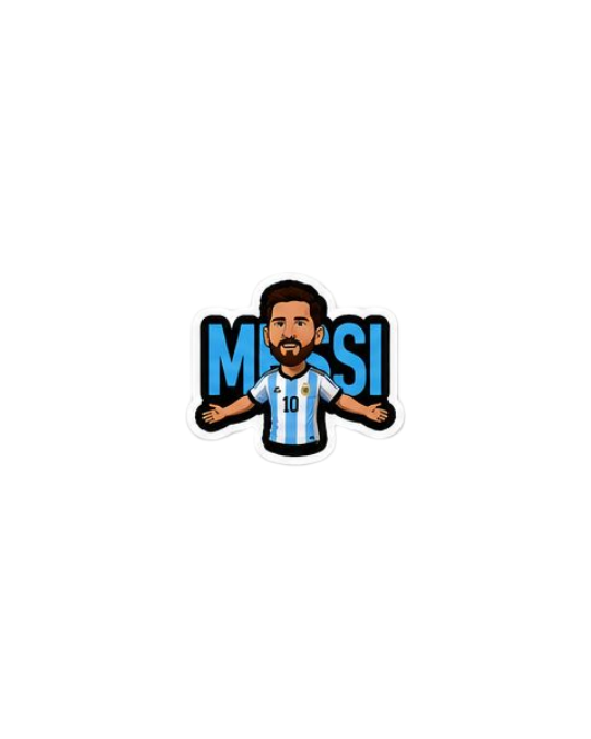 Messi iconic stance