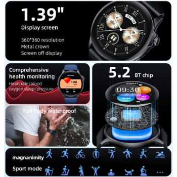 YESIDO Smart Watch (Sport) IO29
