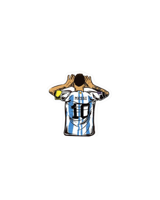 Messi iconic celebration