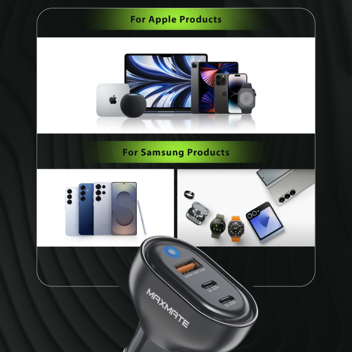 Maxmate Fast Car Charger 85W MPV21C