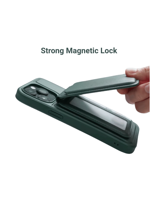 Magnetic Leather Wallet