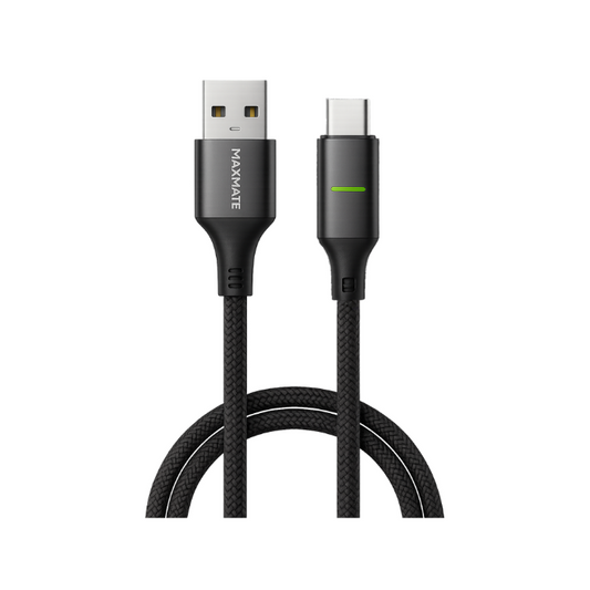 Maxmate USB to Type-C Cable Fabric Coated