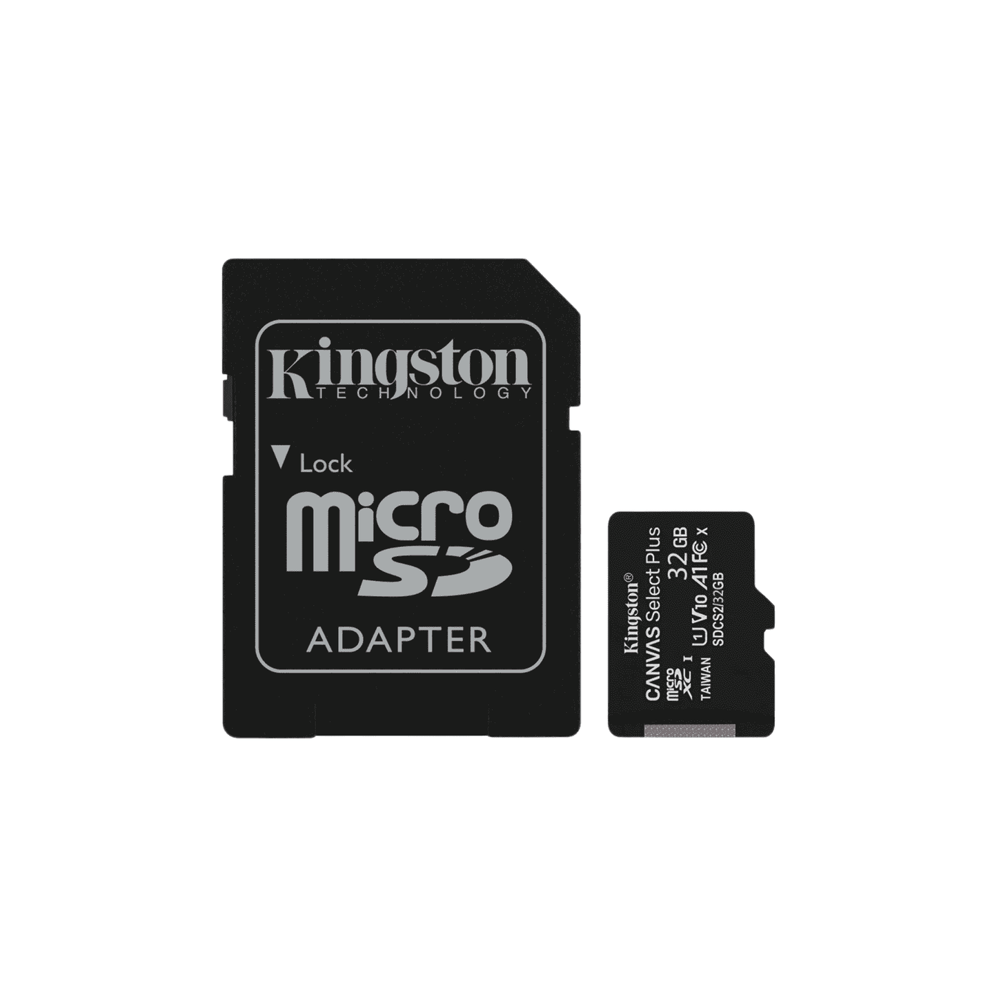 Kingston Canvas Select Plus microSD Card (SDXC) with SD Adapter - Expertel Group