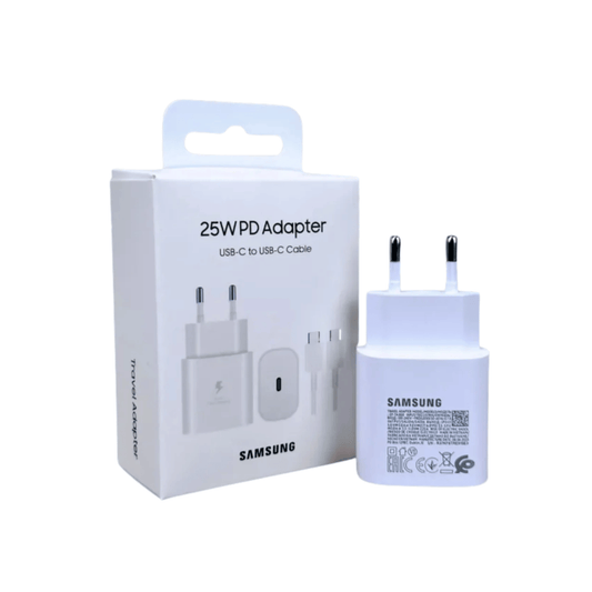 Samsung 25W PD Adapter with USB - C to USB - C Cable - Expertel Group