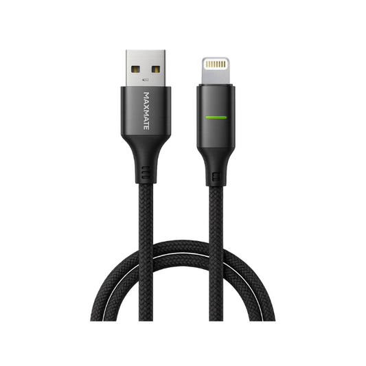 Maxmate USB to Lightning Cable Fabric Coated
